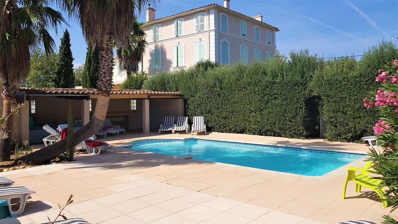 Domaine De L'Aufrene Bed & Breakfast Hyères Dış mekan fotoğraf